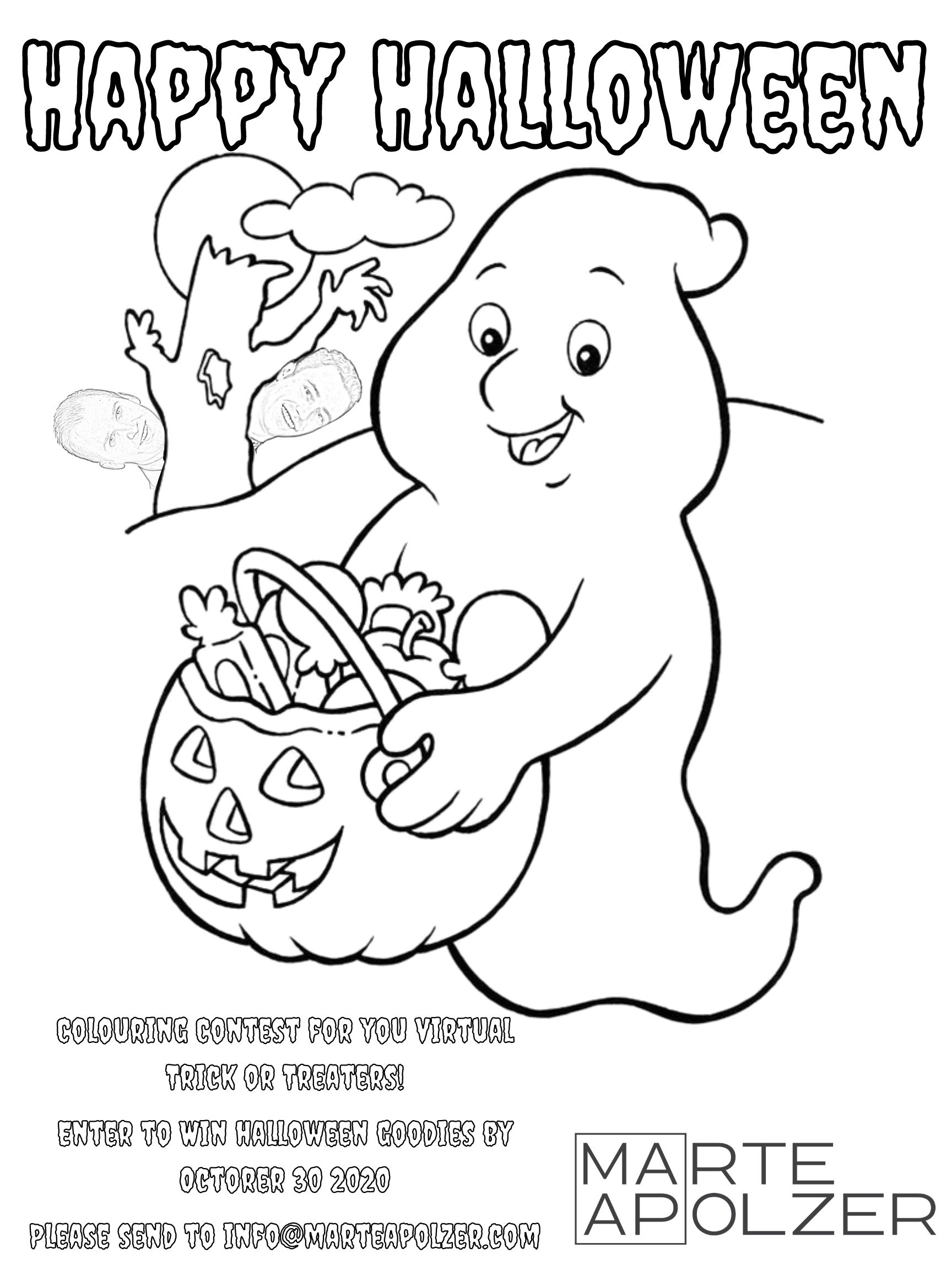 Happy Halloween – Colouring Contest